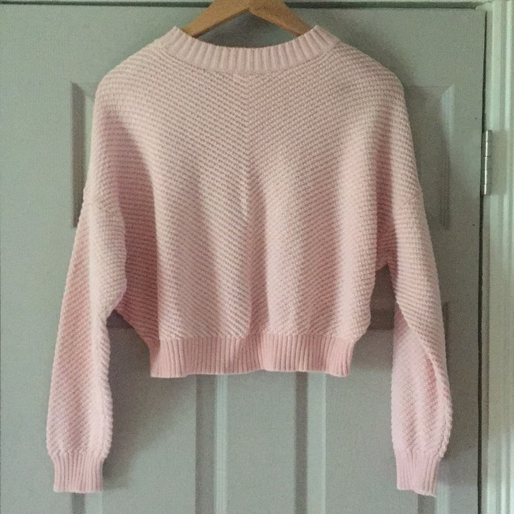 Spring knit pullover sweater - Picture 7 of 8